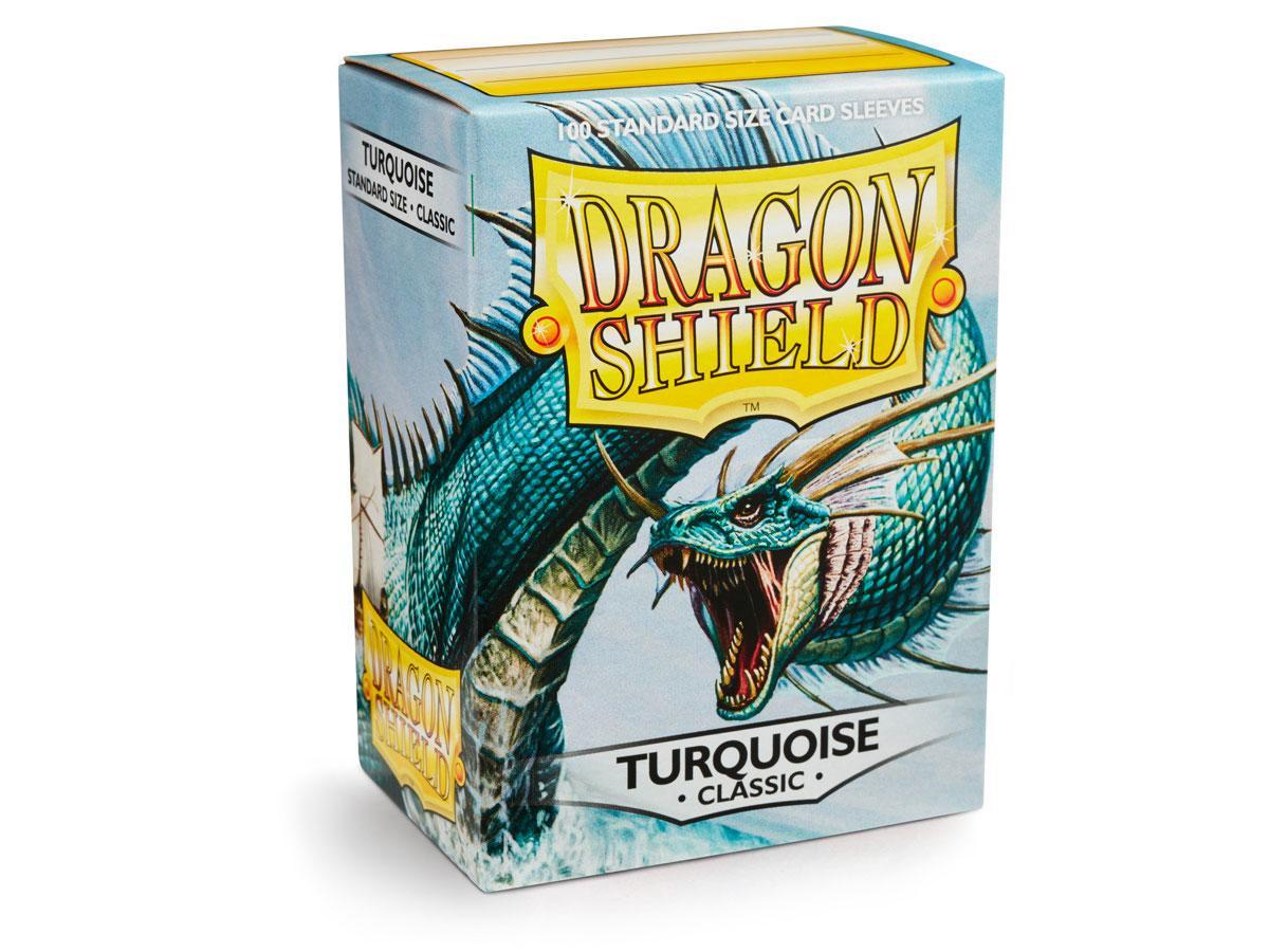 Dragon Shield: Standard 100ct Sleeves - Turquoise (Classic) | Gamers Paradise