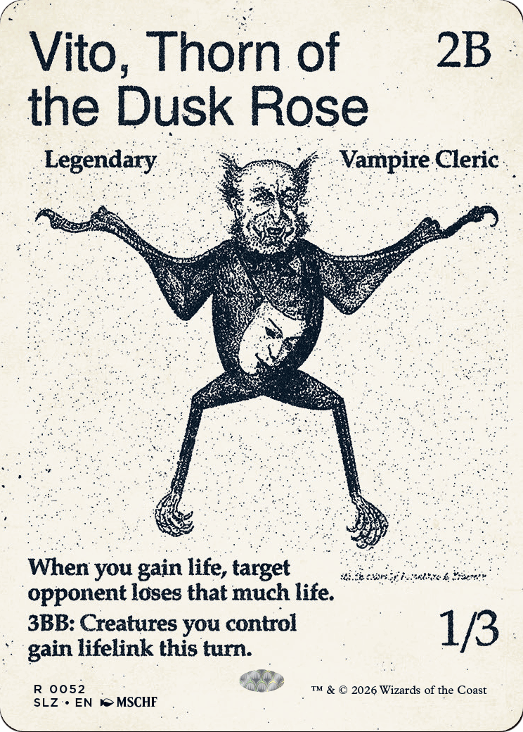 Vito, Thorn of the Dusk Rose (0052) [Secret Lair x MSCHF: The Zeta Set] | Gamers Paradise