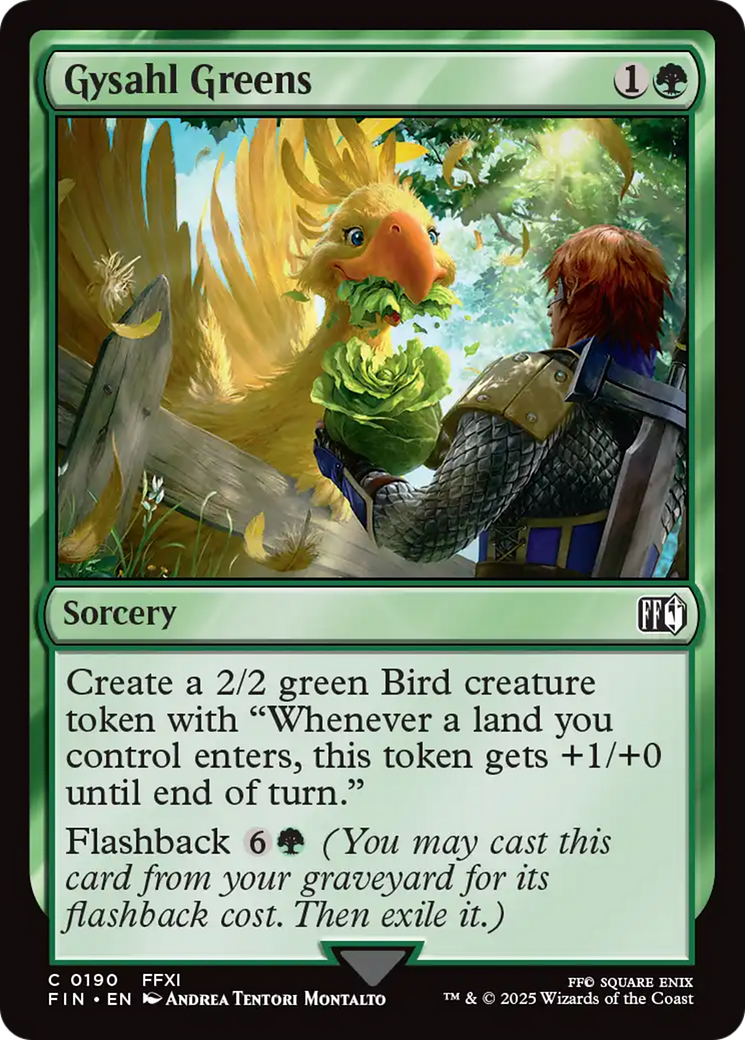 Gysahl Greens [FINAL FANTASY] | Gamers Paradise