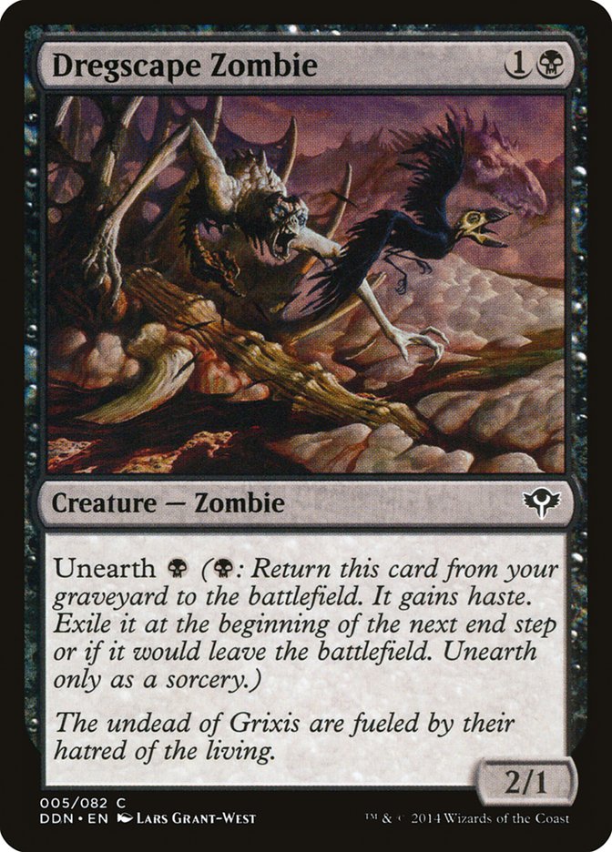 Dregscape Zombie [Duel Decks: Speed vs. Cunning] | Gamers Paradise