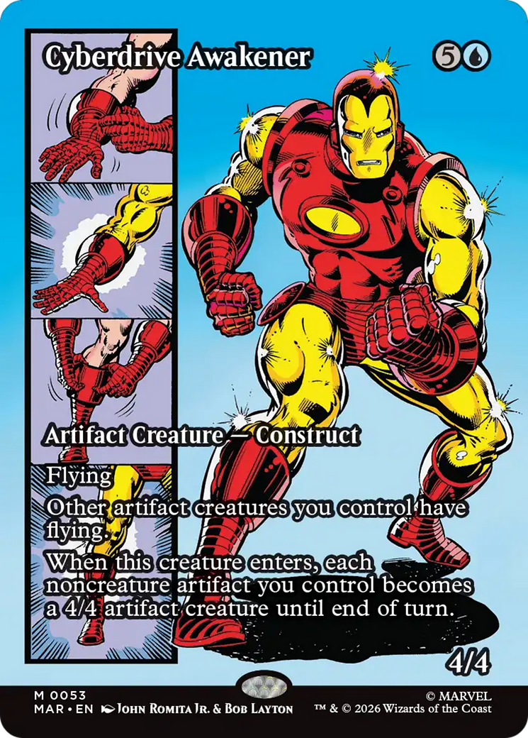 Cyberdrive Awakener (Borderless) [Marvel Universe: Eternal-Legal] | Gamers Paradise