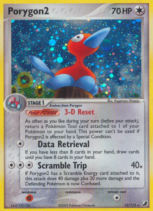 Porygon2 (12/115) [EX: Unseen Forces] | Gamers Paradise