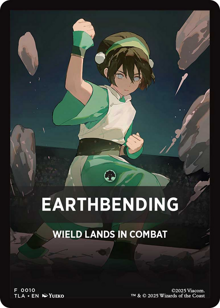 Earthbending Theme Card [Avatar: The Last Airbender] | Gamers Paradise