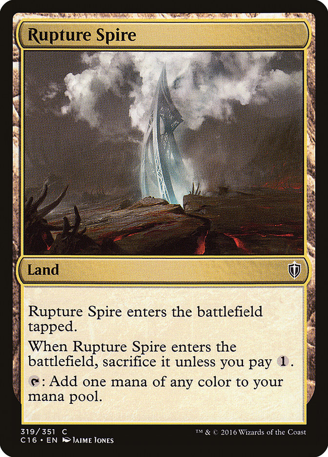 Rupture Spire [Commander 2016] | Gamers Paradise