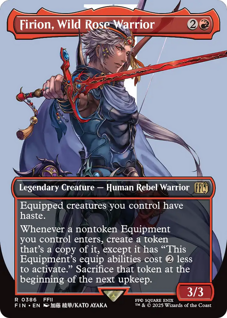 Firion, Wild Rose Warrior (Borderless) [FINAL FANTASY] | Gamers Paradise