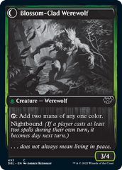 Weaver of Blossoms // Blossom-Clad Werewolf [Innistrad: Double Feature] | Gamers Paradise