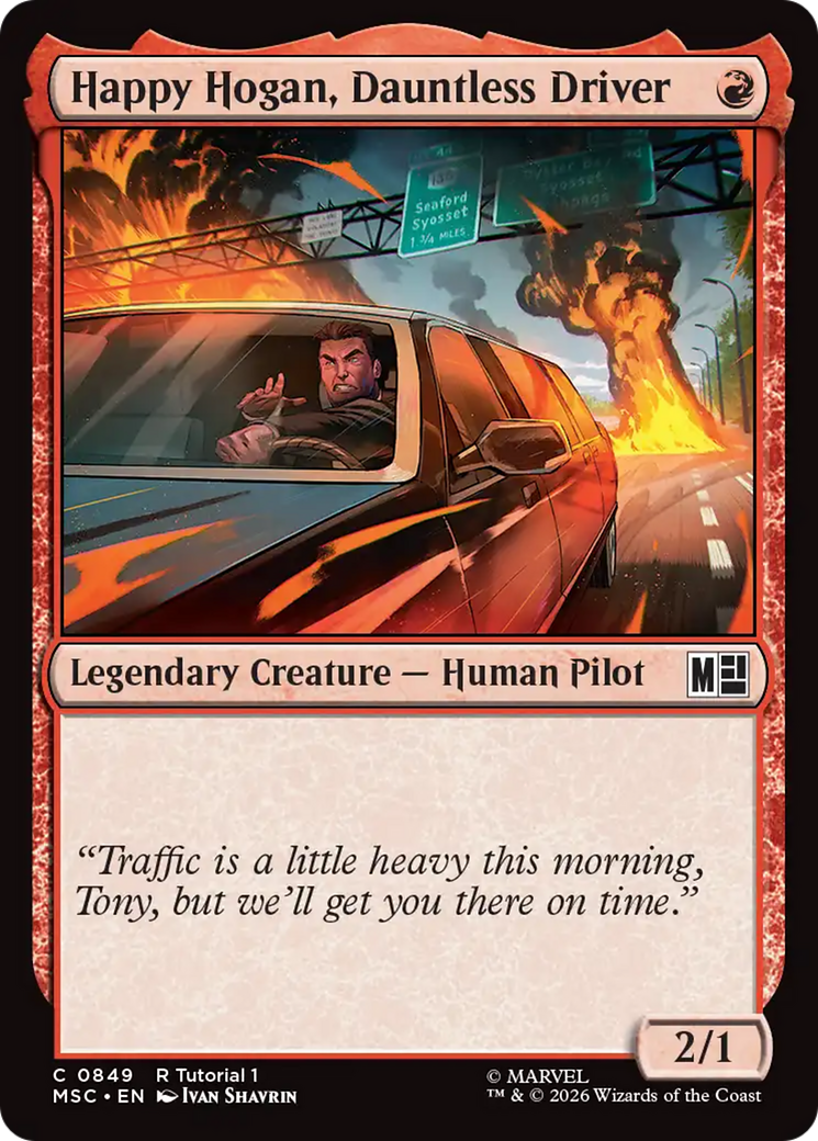 Happy Hogan, Dauntless Driver (0849) [Marvel Super Heroes Commander] | Gamers Paradise