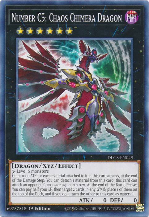 Number C5: Chaos Chimera Dragon [DLCS-EN045] Common | Gamers Paradise