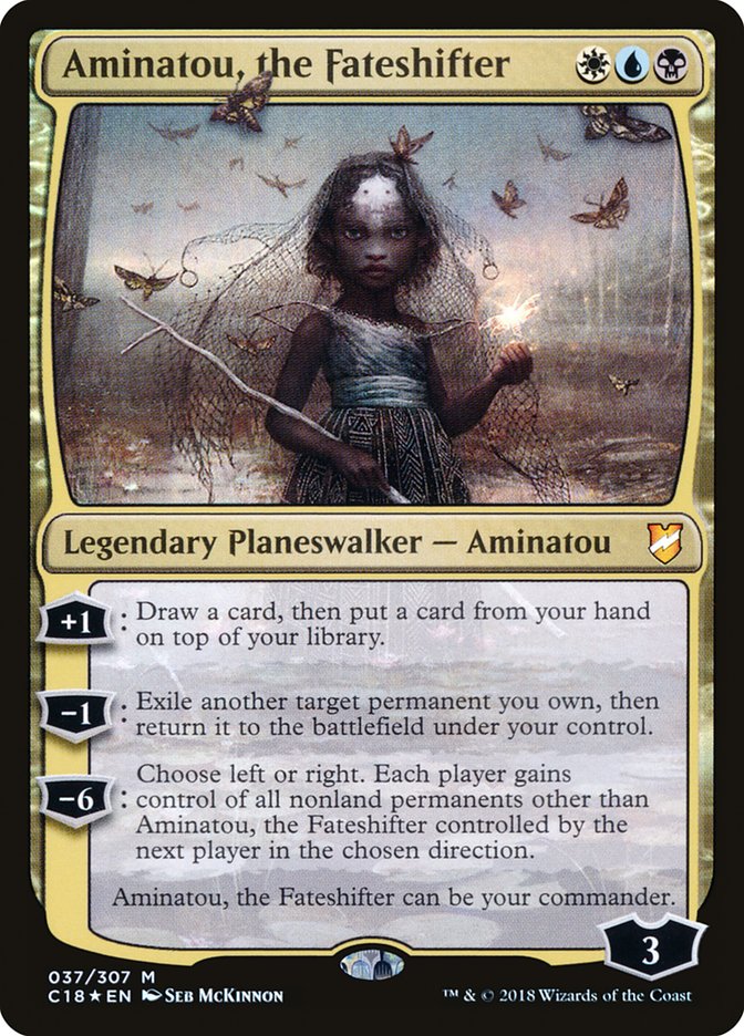 Aminatou, the Fateshifter [Commander 2018] | Gamers Paradise