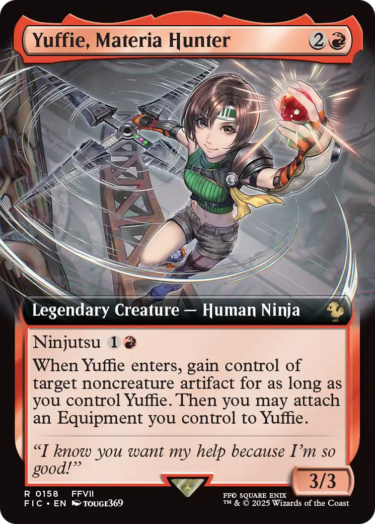Yuffie, Materia Hunter (Extended Art) [FINAL FANTASY Commander] | Gamers Paradise
