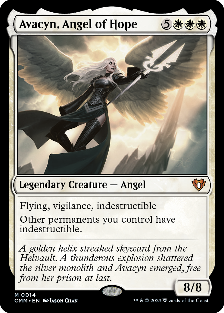 Avacyn, Angel of Hope [Commander Masters] | Gamers Paradise