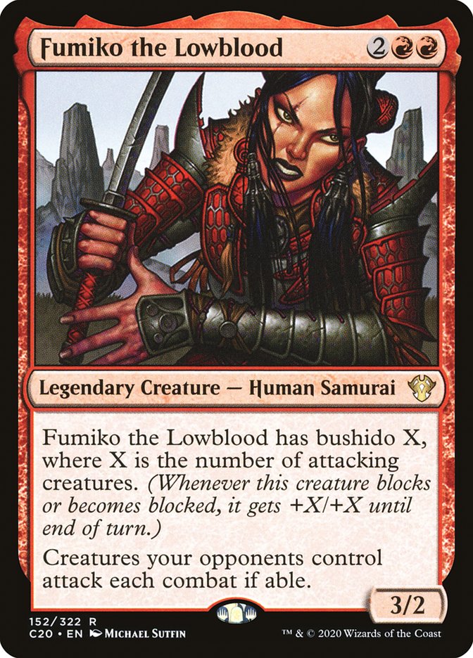 Fumiko the Lowblood [Commander 2020] | Gamers Paradise