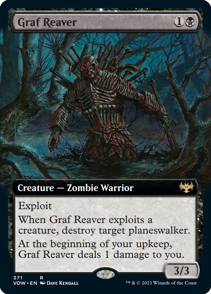 Graf Reaver (Extended Art) [Innistrad: Crimson Vow] | Gamers Paradise