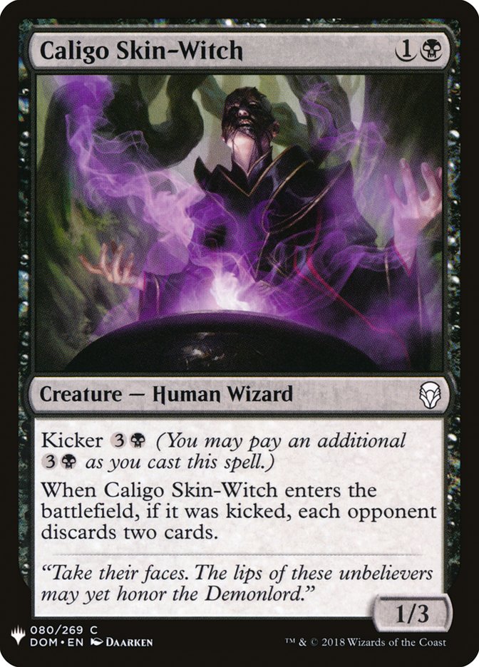 Caligo Skin-Witch [Mystery Booster] | Gamers Paradise