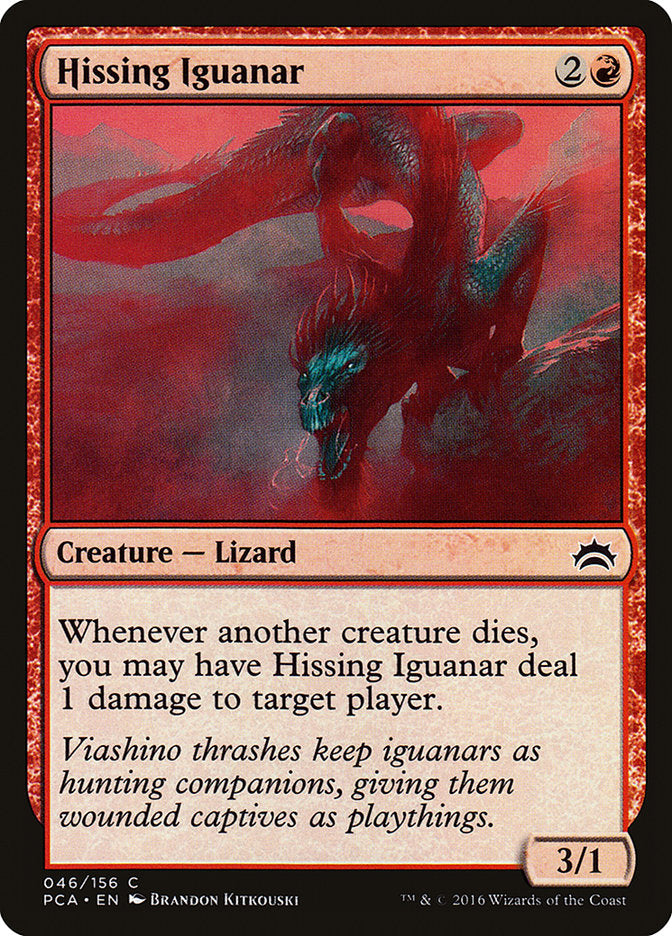Hissing Iguanar [Planechase Anthology] | Gamers Paradise