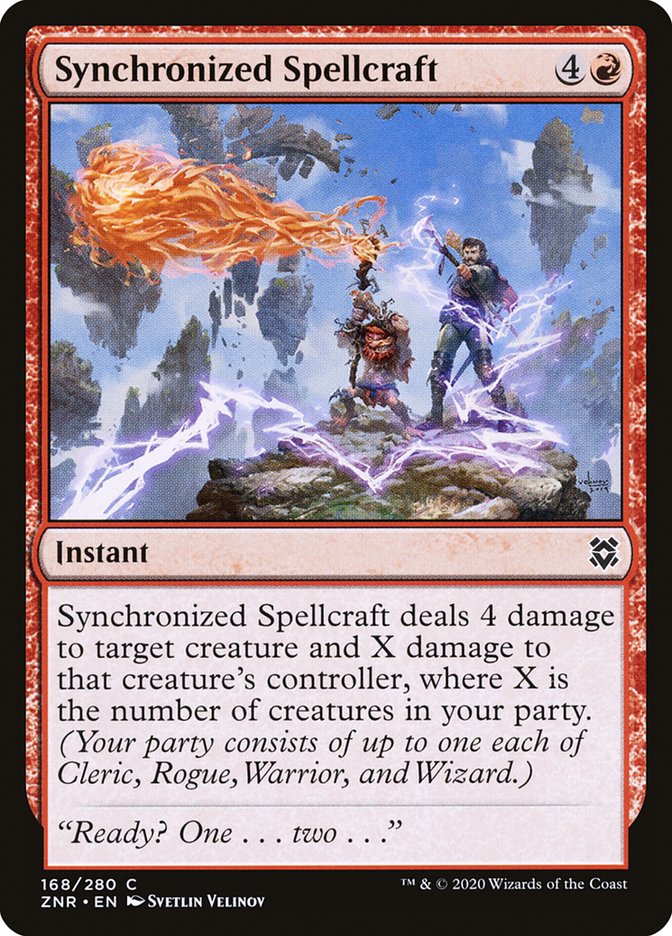 Synchronized Spellcraft [Zendikar Rising] | Gamers Paradise