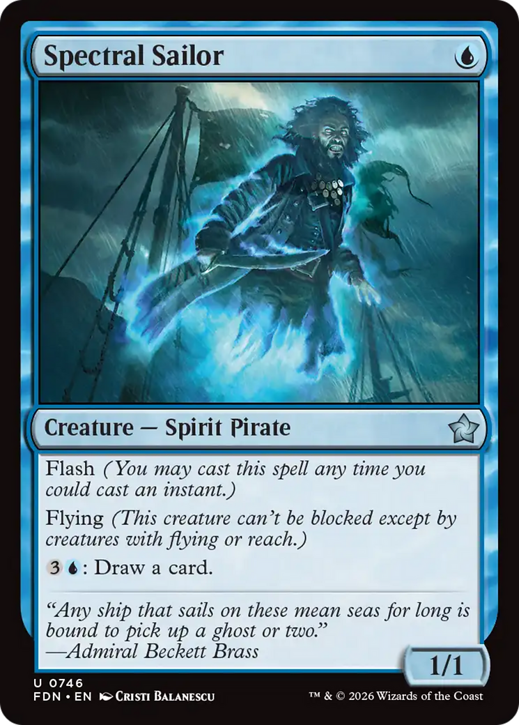 Spectral Sailor (0746) [Foundations] | Gamers Paradise