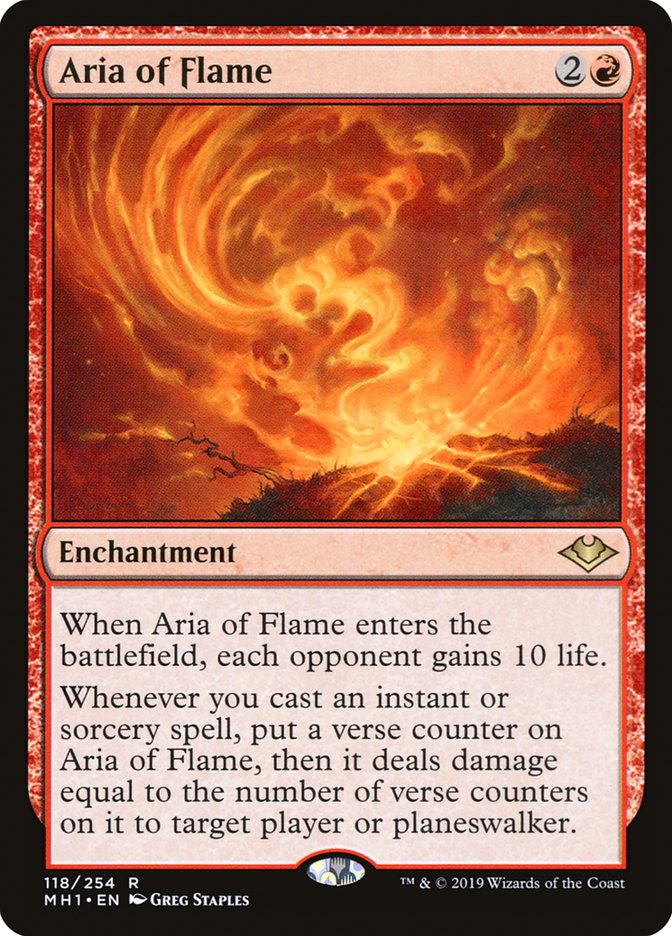 Aria of Flame [Modern Horizons] | Gamers Paradise