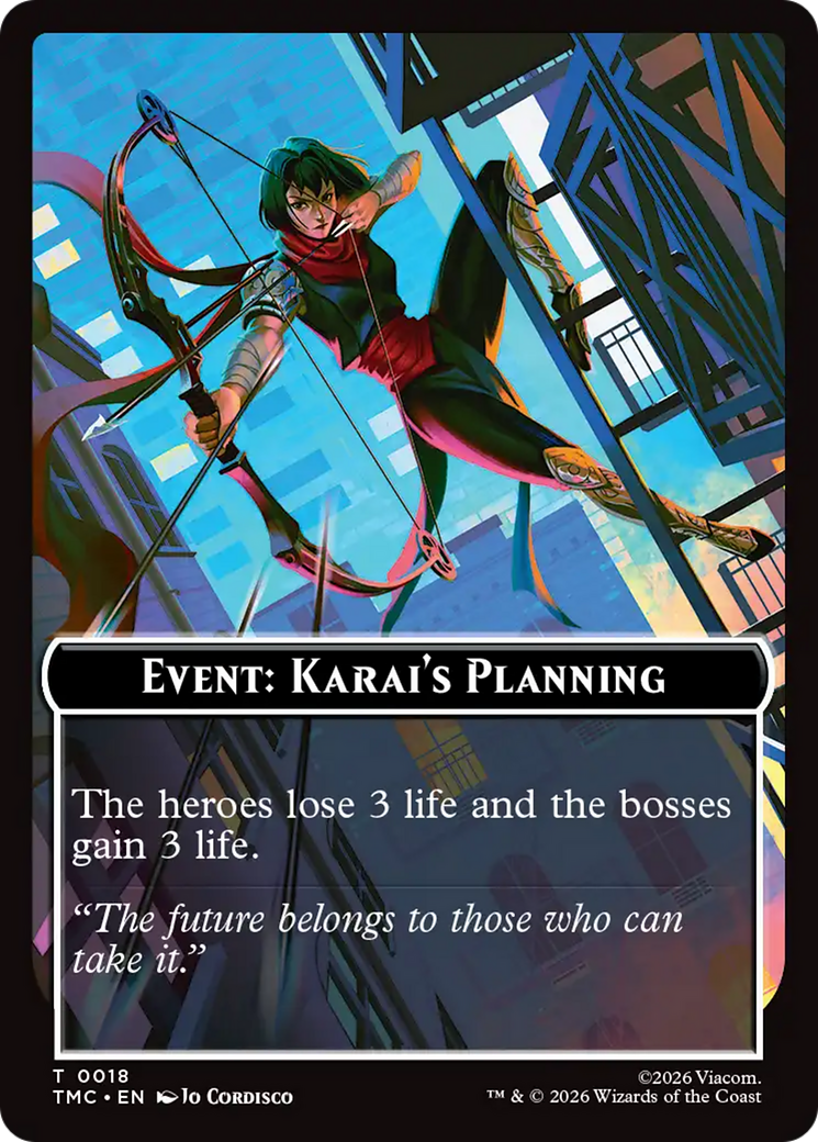 Event: Karai's Planning [Teenage Mutant Ninja Turtles Commander Tokens] | Gamers Paradise