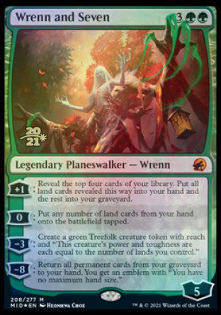 Wrenn and Seven [Innistrad: Midnight Hunt Prerelease Promos] | Gamers Paradise