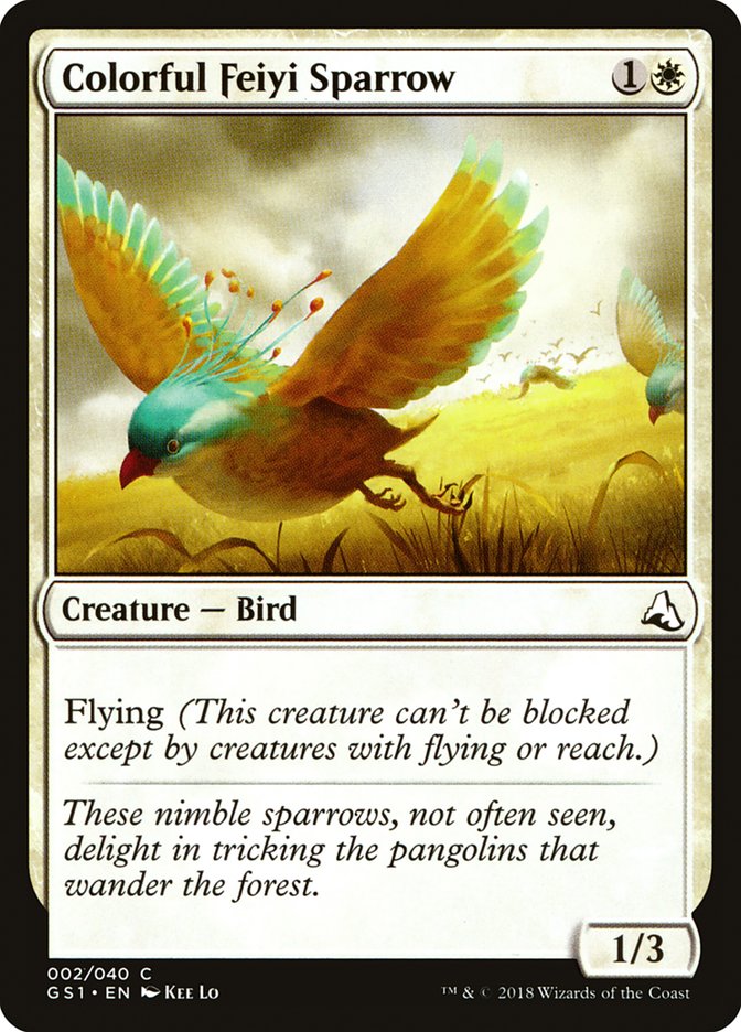 Colorful Feiyi Sparrow [Global Series Jiang Yanggu & Mu Yanling] | Gamers Paradise