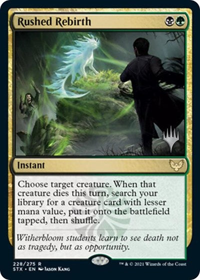 Rushed Rebirth (Promo Pack) [Strixhaven: School of Mages Promos] | Gamers Paradise