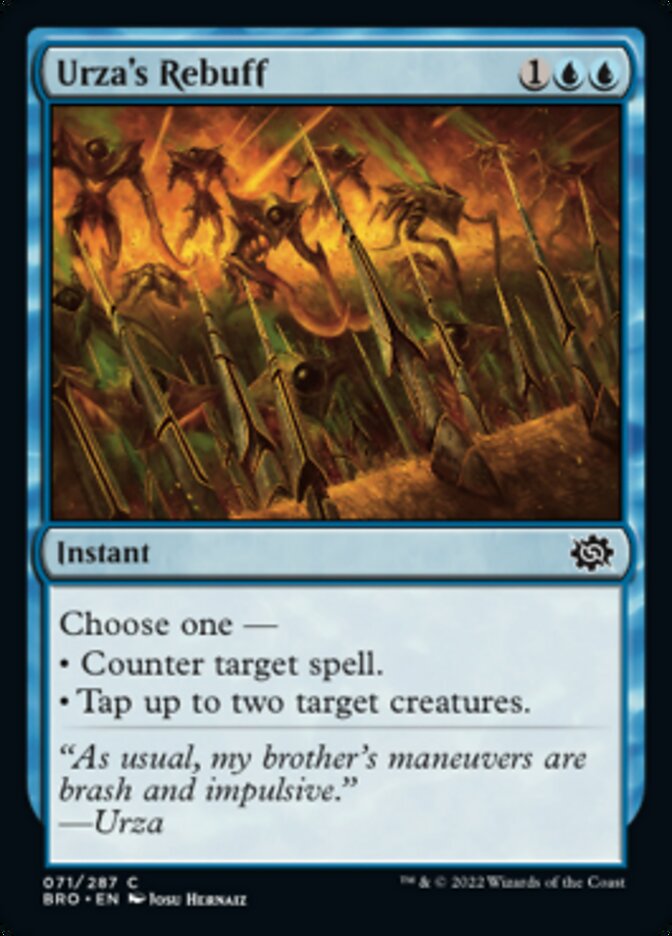 Urza's Rebuff [The Brothers' War] | Gamers Paradise