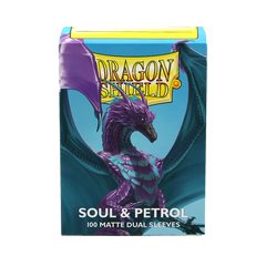 Dragon Shield: Standard 100ct Sleeves - Soul and Petrol | Gamers Paradise