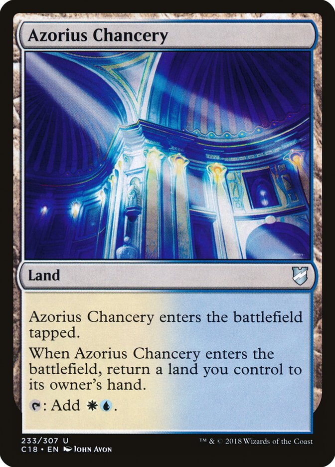 Azorius Chancery [Commander 2018] | Gamers Paradise