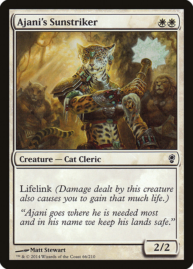 Ajani's Sunstriker [Conspiracy] | Gamers Paradise