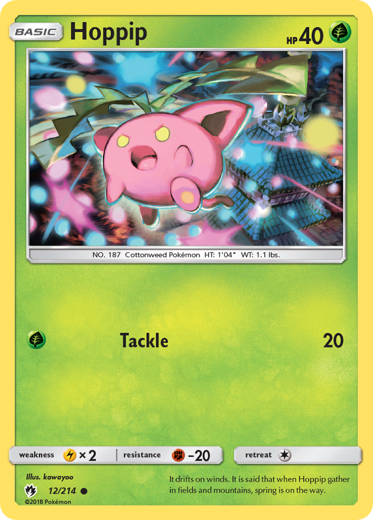 Hoppip (12/214) [Sun & Moon: Lost Thunder] | Gamers Paradise