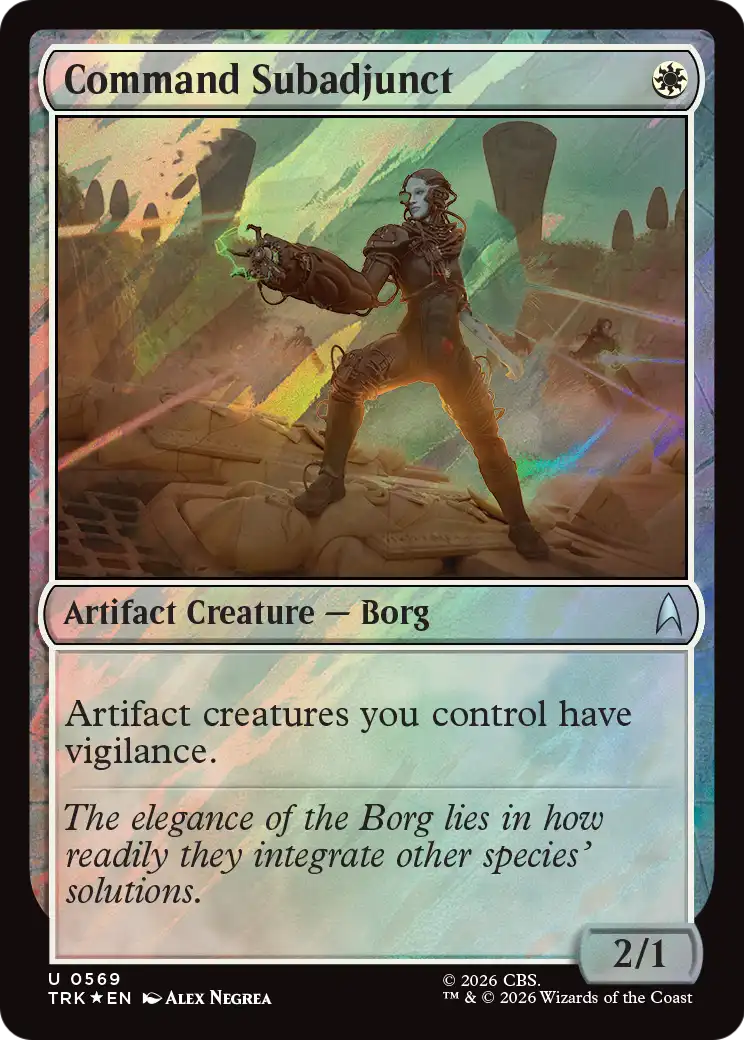 Command Subadjunct (Surge Foil) [Star Trek] | Gamers Paradise