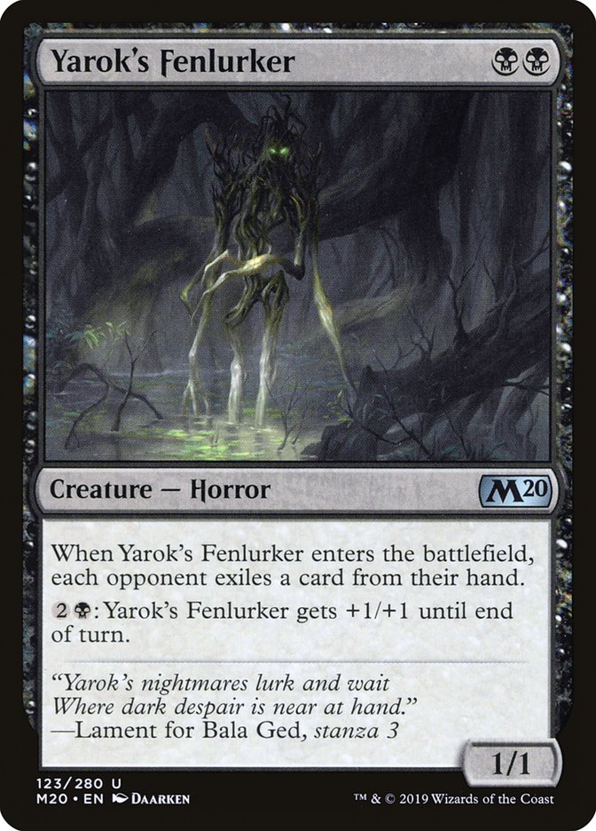 Yarok's Fenlurker [Core Set 2020] | Gamers Paradise