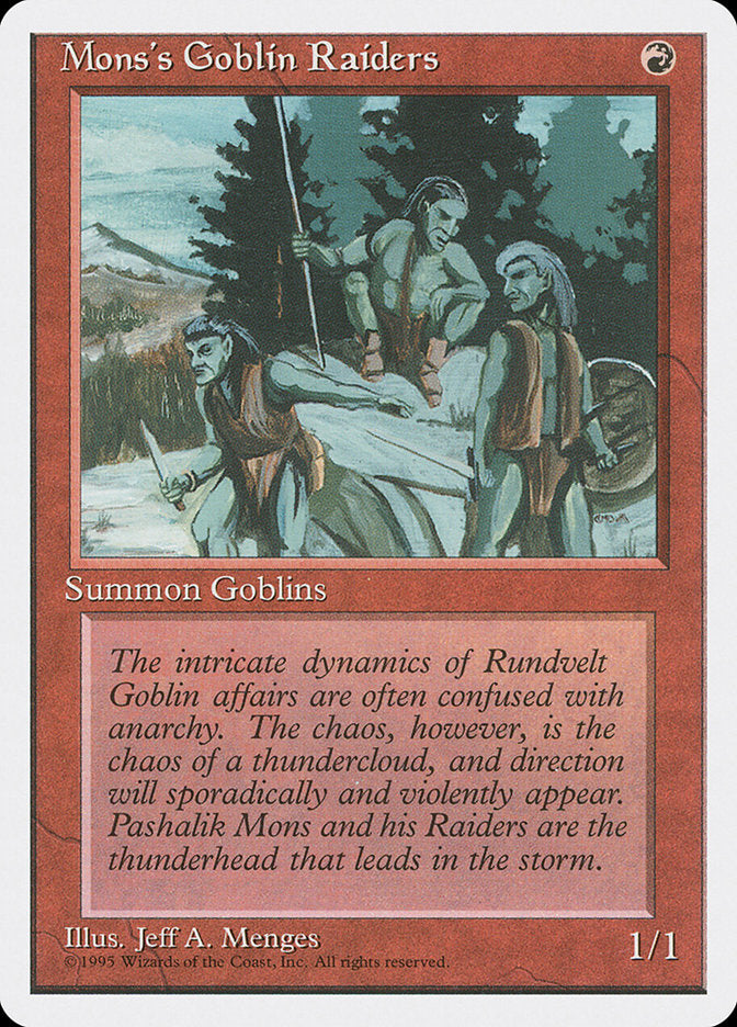 Mons's Goblin Raiders [Fourth Edition] | Gamers Paradise