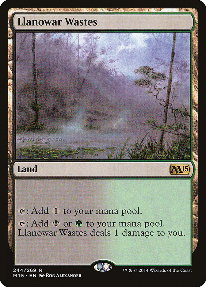 Llanowar Wastes [Magic 2015] | Gamers Paradise