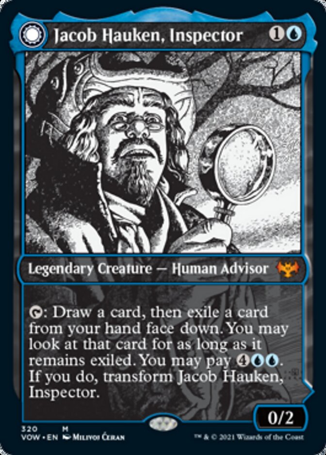 Jacob Hauken, Inspector // Hauken's Insight (Showcase Eternal Night) [Innistrad: Crimson Vow] | Gamers Paradise