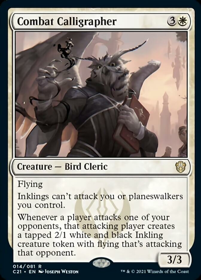 Combat Calligrapher [Commander 2021] | Gamers Paradise