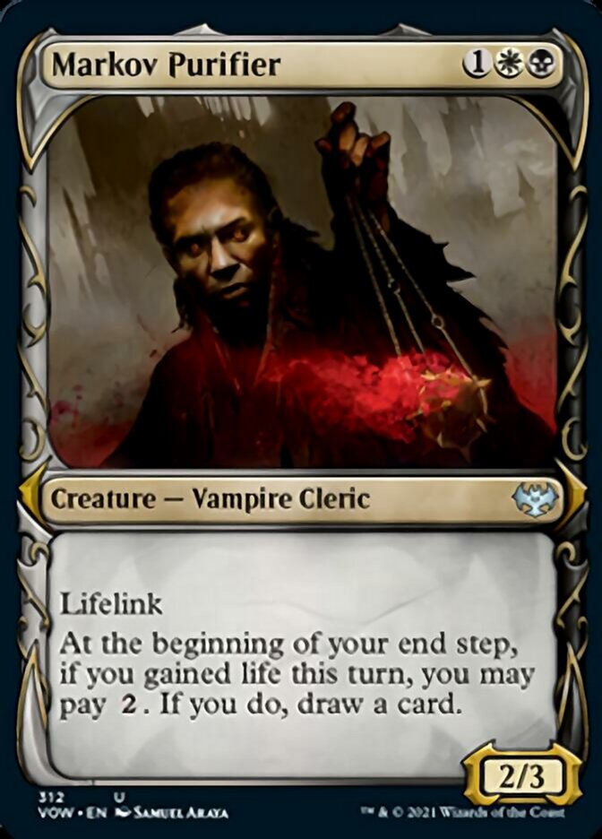 Markov Purifier (Showcase Fang Frame) [Innistrad: Crimson Vow] | Gamers Paradise