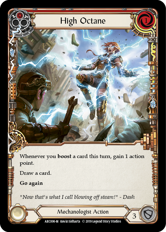 High Octane [ARC006-M] (Arcane Rising)  1st Edition Rainbow Foil | Gamers Paradise