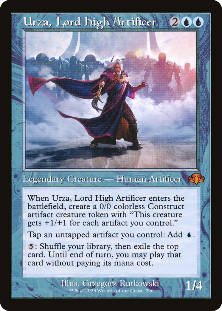 Urza, Lord High Artificer (Retro) [Dominaria Remastered] | Gamers Paradise