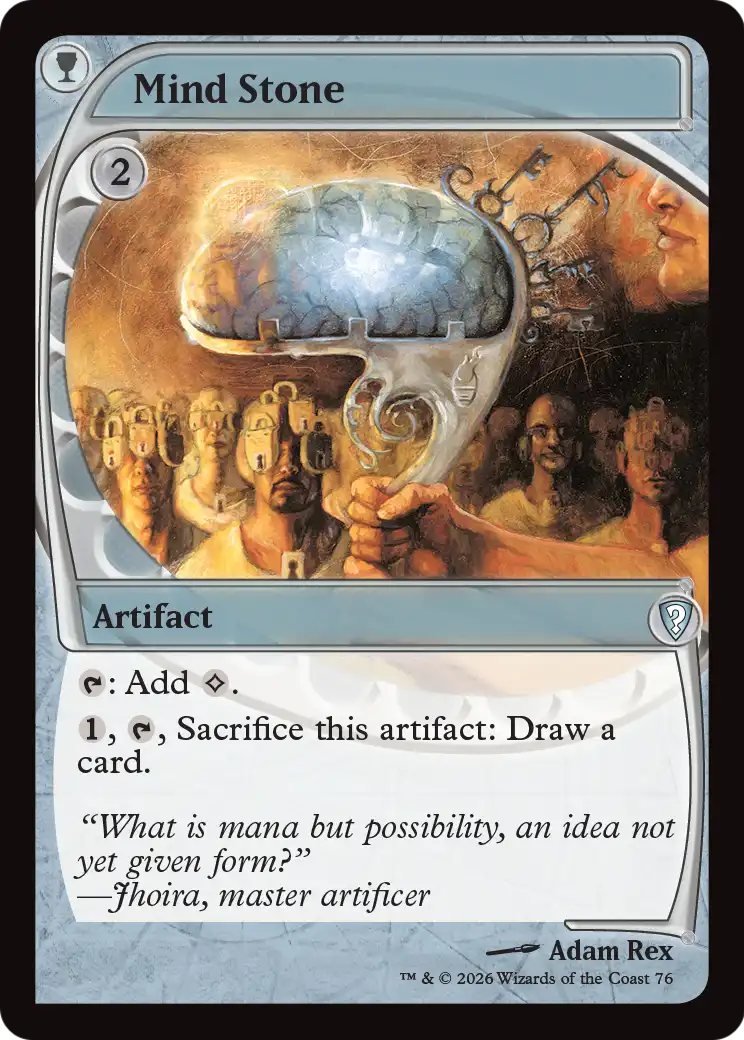 Mind Stone (Future Sight) [Mystery Booster: Commander Edition] | Gamers Paradise