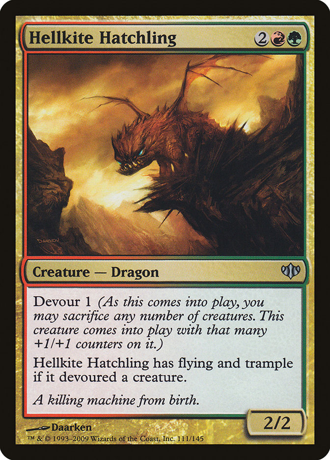 Hellkite Hatchling [Conflux] | Gamers Paradise