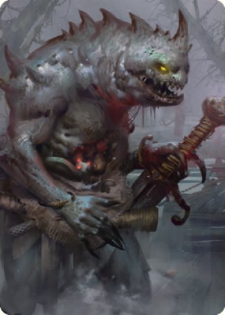 Gray Slaad Art Card [Commander Legends: Battle for Baldur's Gate Art Series] | Gamers Paradise