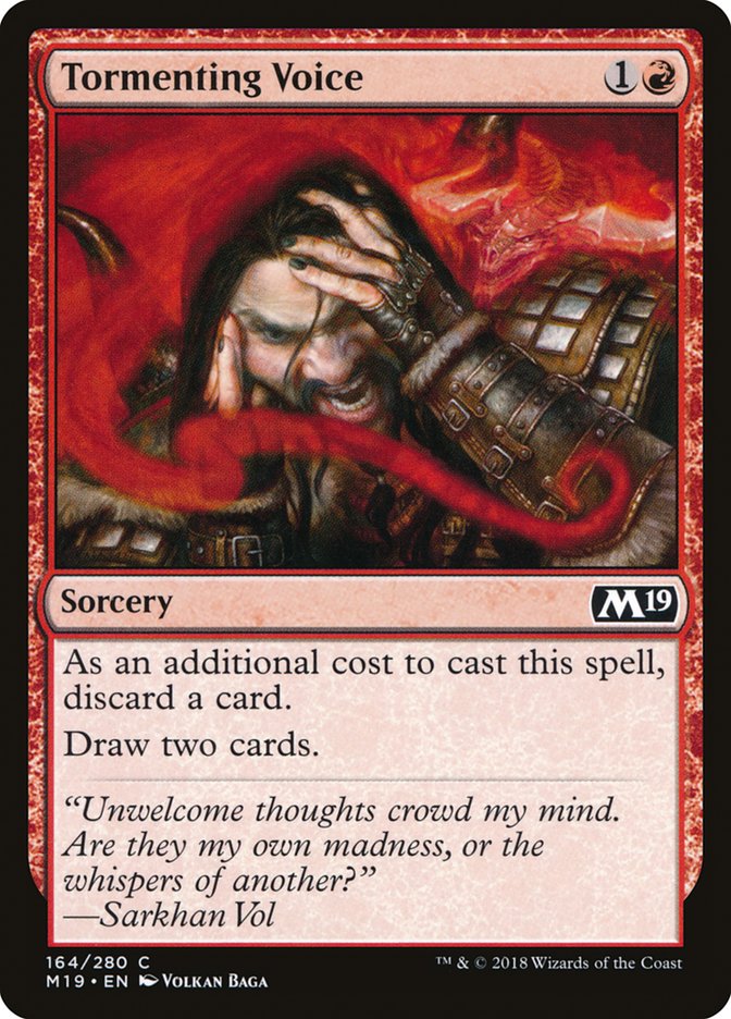 Tormenting Voice [Core Set 2019] | Gamers Paradise