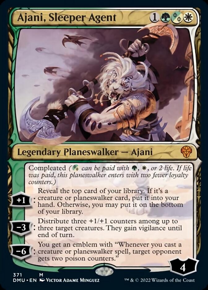 Ajani, Sleeper Agent (Showcase) [Dominaria United] | Gamers Paradise