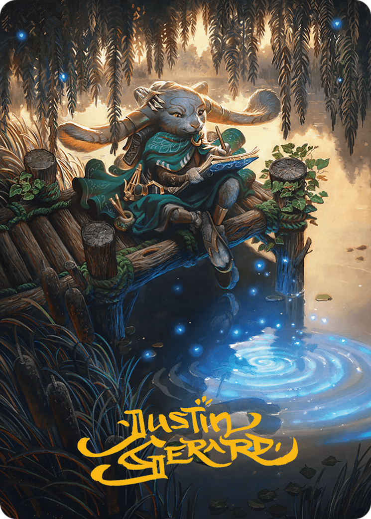Tamiyo, Field Researcher Art Card (Gold-Stamped Signature) [Bloomburrow Art Series] | Gamers Paradise