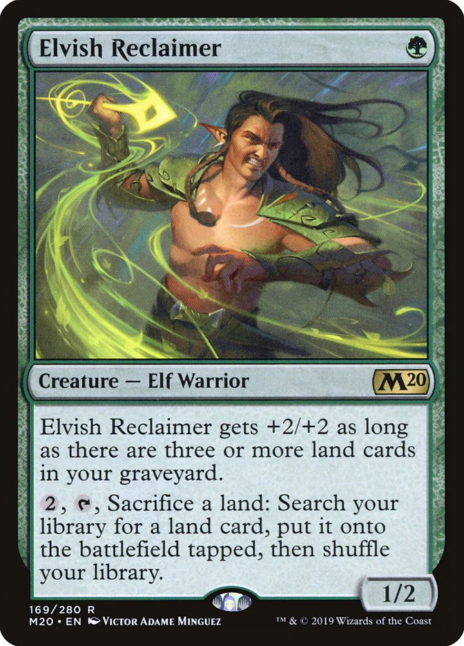 Elvish Reclaimer [Core Set 2020] | Gamers Paradise