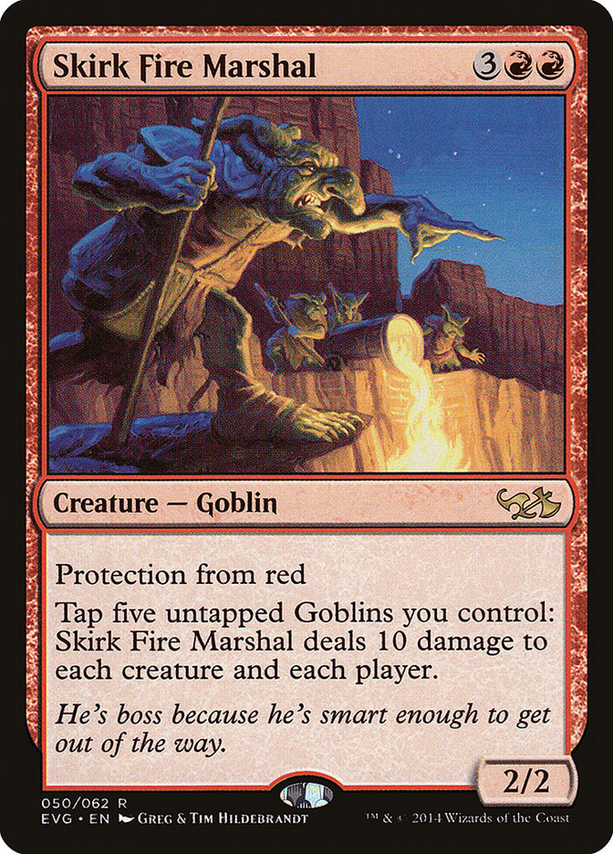 Skirk Fire Marshal (Elves vs. Goblins) [Duel Decks Anthology] | Gamers Paradise