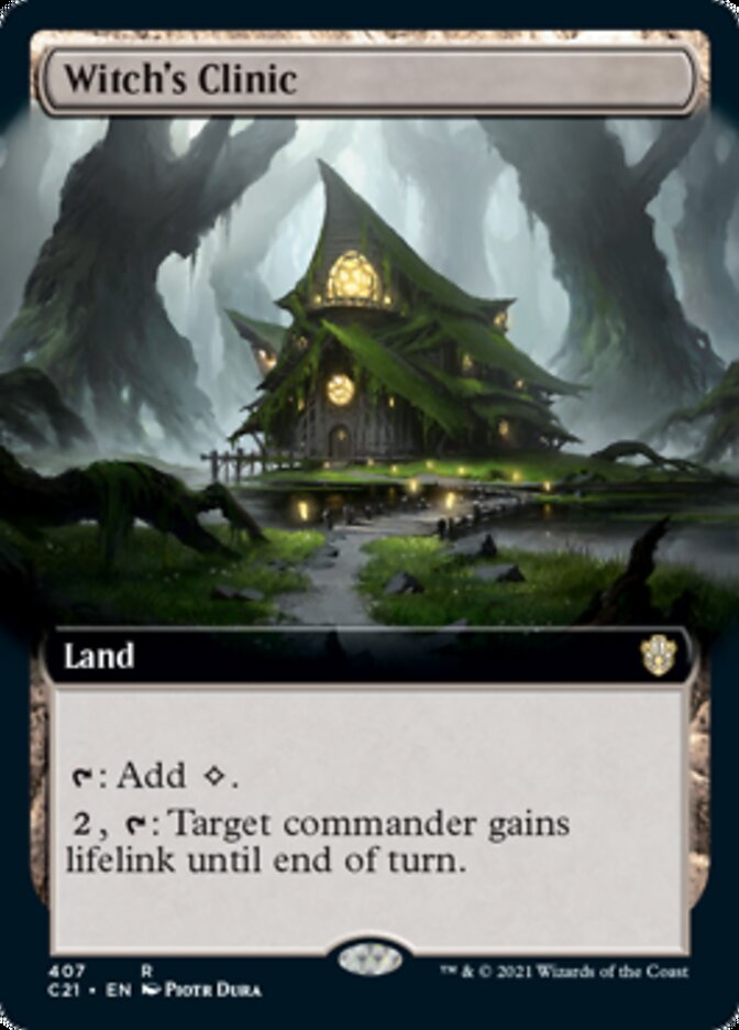 Witch's Clinic (Extended Art) [Commander 2021] | Gamers Paradise