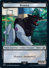 Powerstone // Ravage Double-Sided Token [The Brothers' War Tokens] | Gamers Paradise